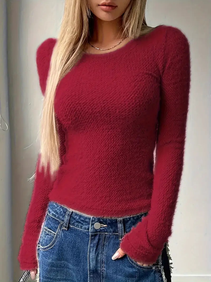 IRIS™ CREW NECK SWEATER