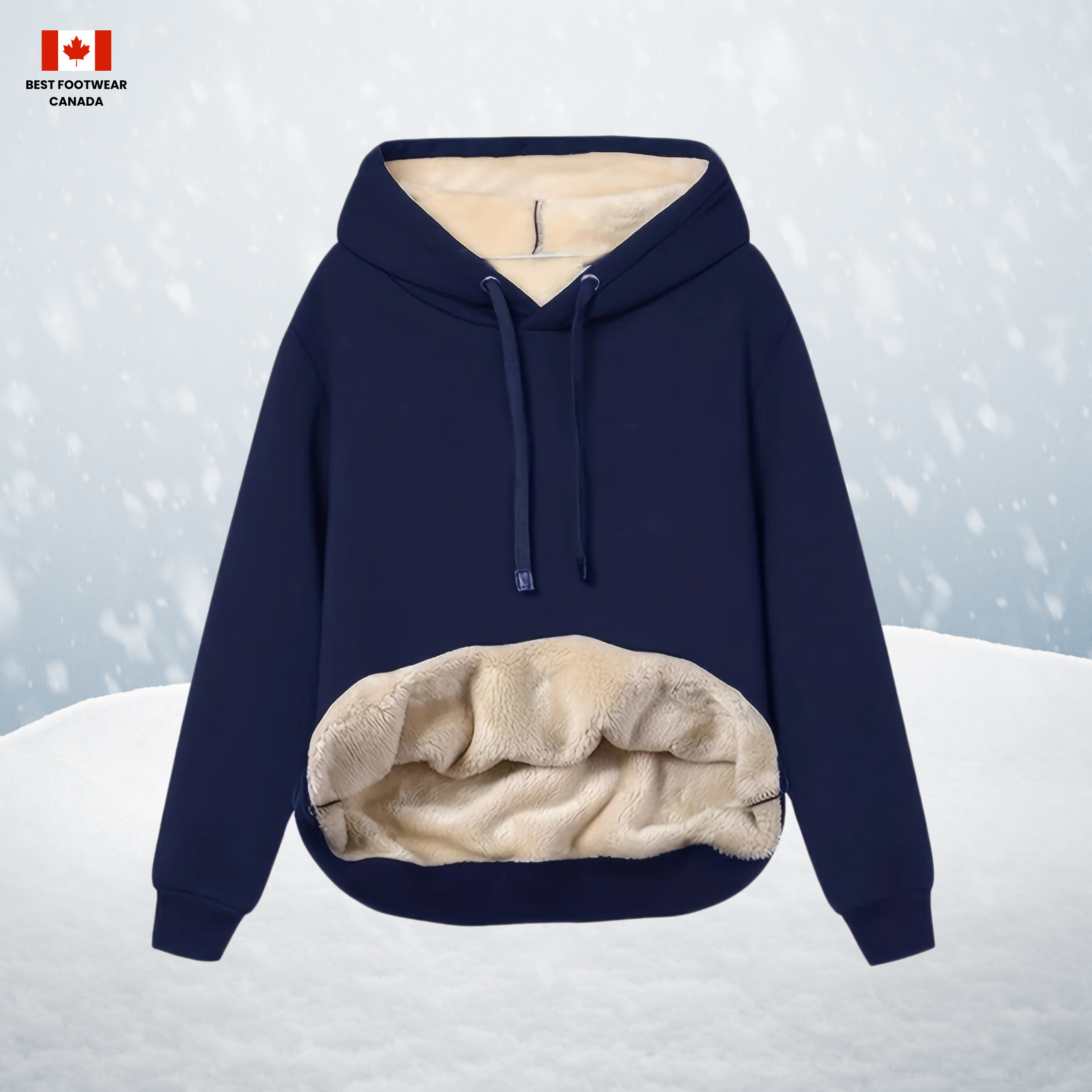 MERA™ HOODED SWEATSHIRT WITH FLEECE LINING