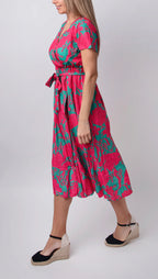FLORAVIVE™ – SPRING/SUMMER FLORAL PRINT DRESS