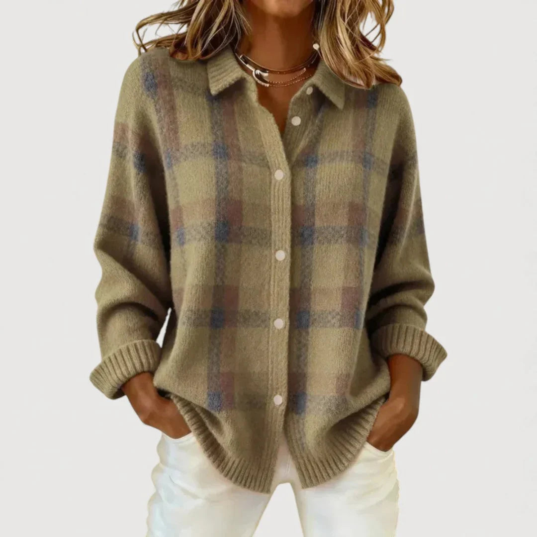 FIORA™ COSY KNIT BUTTON SHIRT