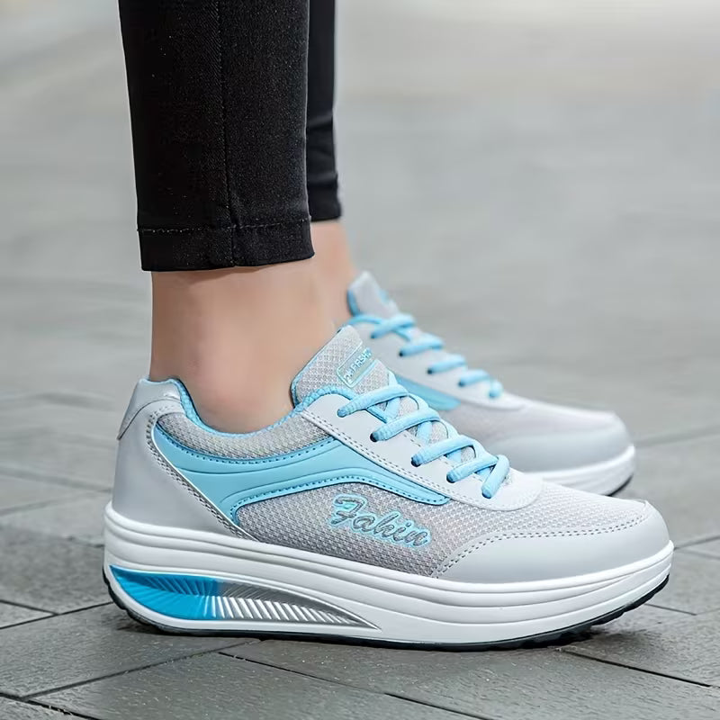 AERIAL | FLY-WOVEN MESH PLATFORM SNEAKERS