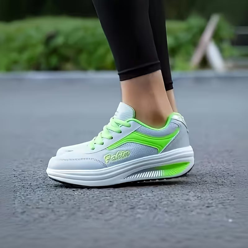 AERIAL | FLY-WOVEN MESH PLATFORM SNEAKERS