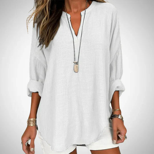 MILA™ | FLOWY ELEGANT BEACH SHIRT