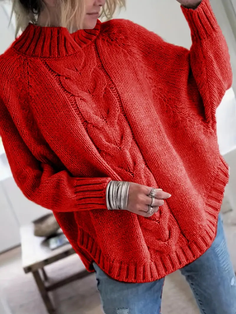 ELIANA™ VINTAGE CABLE SWEATER