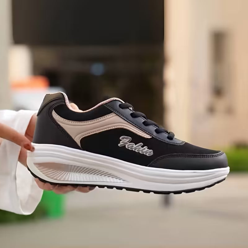 AERIAL | FLY-WOVEN MESH PLATFORM SNEAKERS