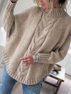ELIANA™ VINTAGE CABLE SWEATER