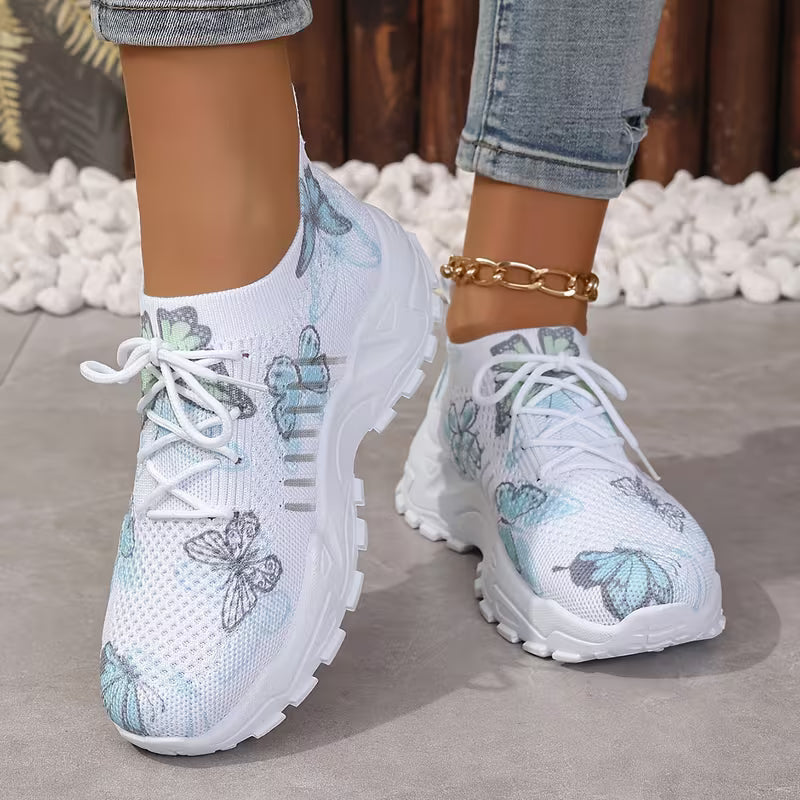 MARIPOSA | BREATHABLE BUTTERFLY PLATFORM SNEAKERS